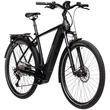 Bicicleta de viaje eléctrica CUBE KATHMANDU HYBRID EXC 625 DIAMANT Negro/Gris 2021 0
